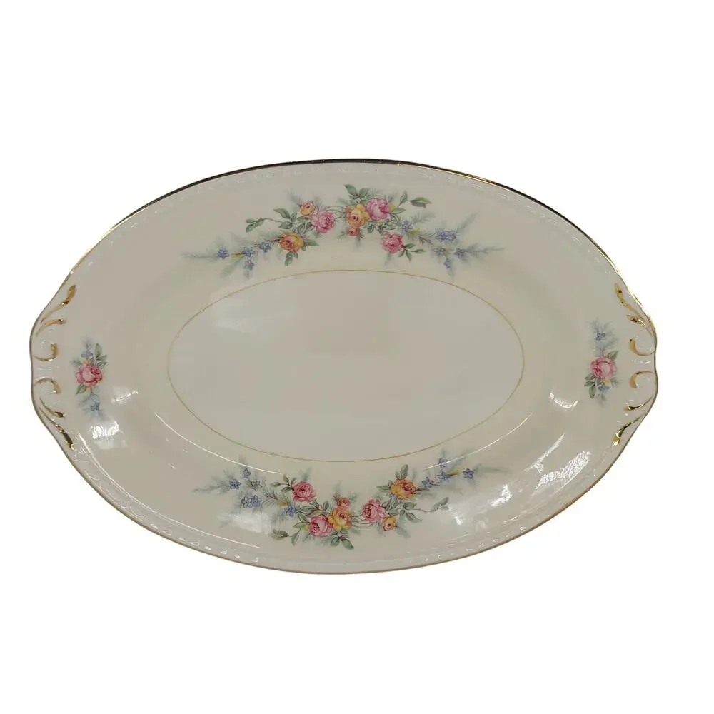 Eggshell Georgian Homer Laughlin Made in USA E41 N 5 Serving Dish